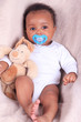 newborn baby african american