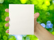 Foto: business card business card