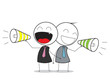 Vector: Businessman promotion Businessman promotion