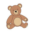 Teddy sitzend
