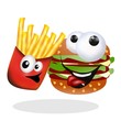 fast food cartoon