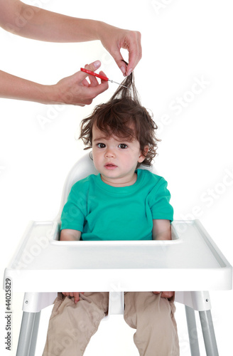 Photo: Baby's first haircut Baby's first haircut
