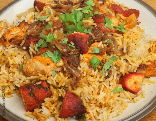 Photo: Indian Chicken Tikka Biriyani Indian Chicken Tikka Biriyani