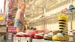 Video: Child Choosing Footwear in Shoe Store Child Choosing Footwear in Shoe Store