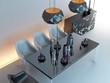 Modernes Esszimmer