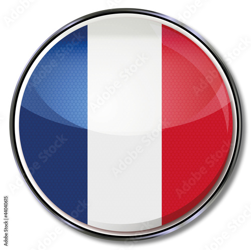 Vektor: Button Frankreich Button Frankreich