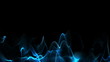 Blue flame animation