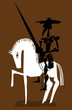 Don quixote and his horse