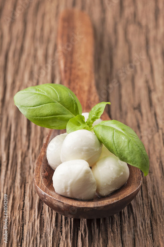 Photo: Mozzarella cheese Mozzarella cheese