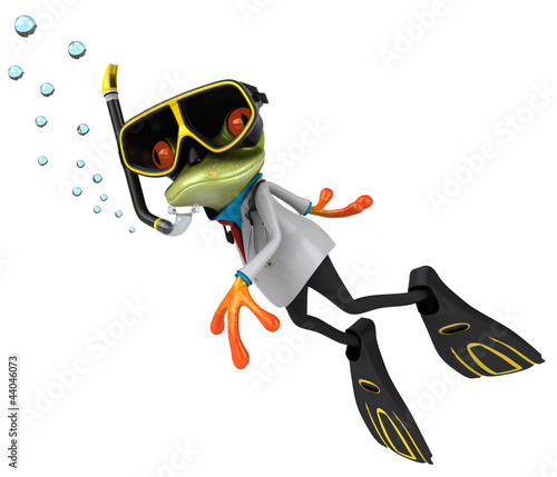 Illustration: Fun frog doctor Fun frog doctor