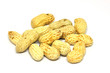 Peanuts in a shell isolated on white