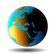 sunrise over the world, west