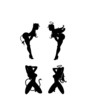 angel and devil girl