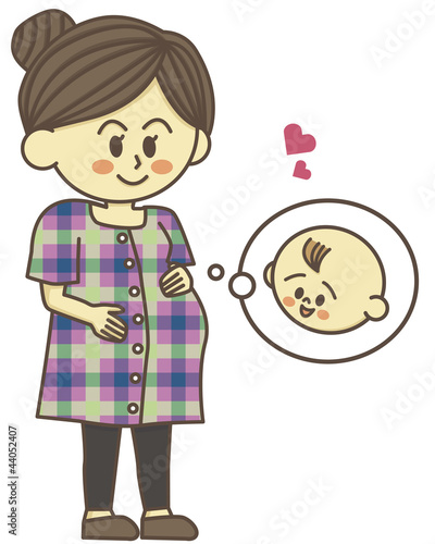 Illustration: 妊婦 妊婦