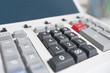 Close-up of calculator