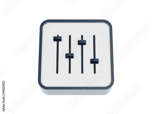 Photo: mixer amplifier setting mixer amplifier setting