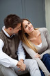 Couple Sitting Together