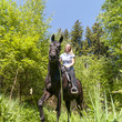 Reiten im Wald