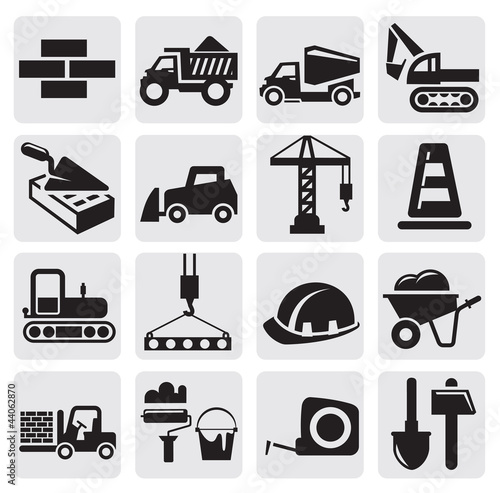 Vector: Construction set Construction set