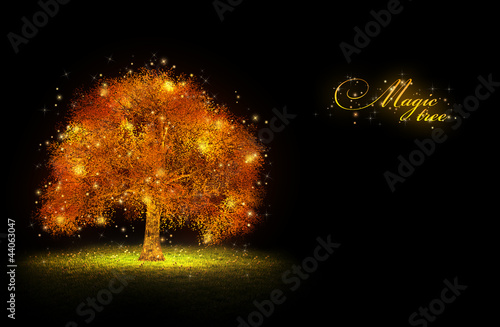 Illustration: Magic tree Magic tree