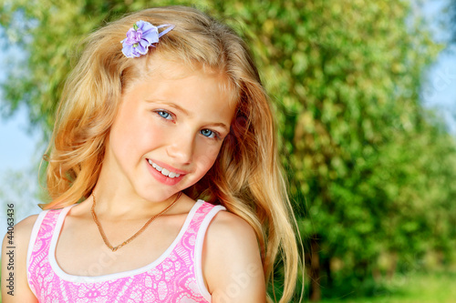 Photo: smiling girl smiling girl