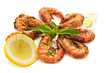 fried prawn food