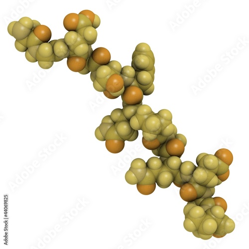 Illustration: deamidated gluten peptide allergen - chemical structure deamidated gluten peptide allergen - chemical structure