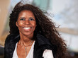 Foto: African lady with long hair, portrait African lady with long hair, portrait
