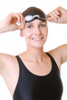 Foto: Schwimmerin Schwimmerin