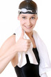 Foto: Schwimmerin Schwimmerin