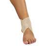 injured ankle with bandage