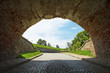 Beautiful view from arched passage