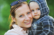 Foto: woman with her son woman with her son