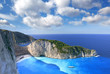 Navagio Beach with shipwreck in Zakynthos, Greece