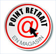 Badge Point retrait en magasin