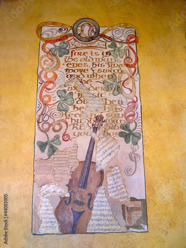 Photo: poster in pub in Vienna poster in pub in Vienna