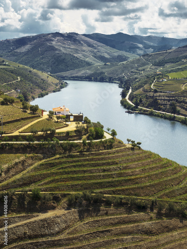 river valley by