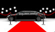 Black elegant car