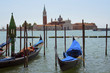 Gondeln vor San Giorgio Maggiore