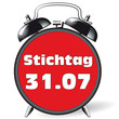 Wecker - Stichtag 31.07