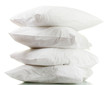 pillows isolated on white