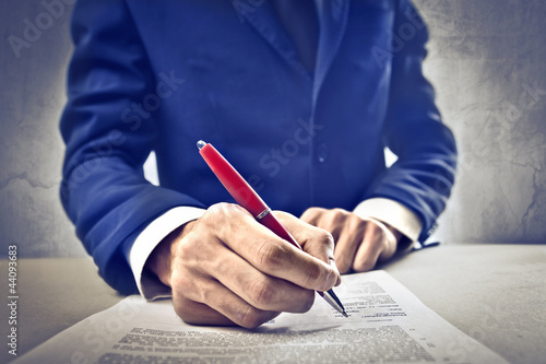 Photo: Contract Contract