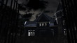 Scary House 3D animation