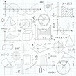 Mathematik, Mathe, Symbole, Zeichen, Zeichnung, Vorlage, Formeln