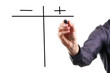 pros and cons on whiteboard