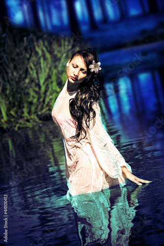 Photo: portrait in the water portrait in the water