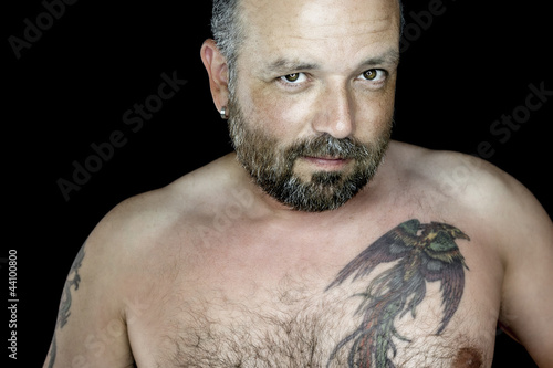 Photo: man with beard man with beard