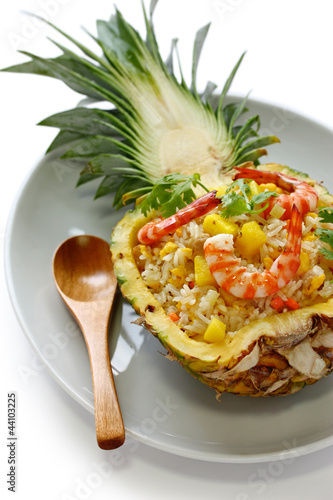 Photo: pineapple fried rice pineapple fried rice
