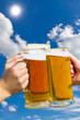 Foto: Prost - kühles, frisches Bier ! Prost - kühles, frisches Bier !