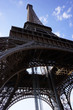 Tour Eiffel en travaux